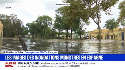 En Andalousie, des pluies torrentielles provoquent des inondations