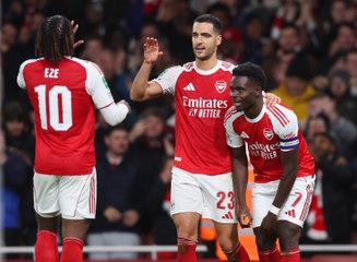Carabao Cup : Arsenal fait le job contre Brighton
