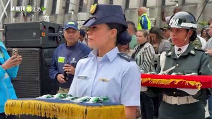 Medellín rindió homenaje a los veteranos de las Fuerzas Militares y la Policía
