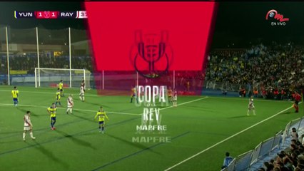 Copa del Rey: Segundo gol del Rayo Vallecano ante Yuncos