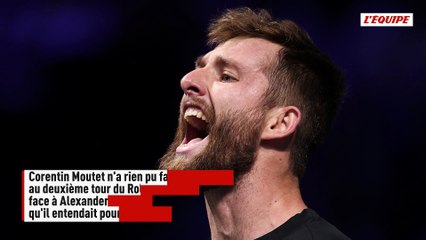 Le clin d'oeil de Bublik à Moutet après sa victoire au Rolex Paris Masters - Tennis - Rolex Paris Masters