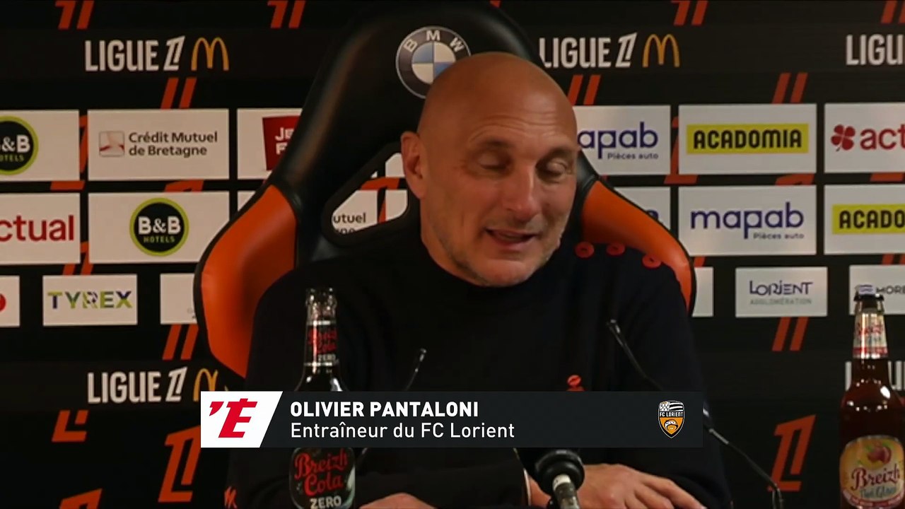 « Il y a un état d’esprit fabuleux », loue Olivier Pantaloni (Lorient) après le nul face au PSG - Foot - Ligue 1 - Lorient