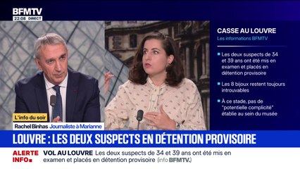 Louvre : les deux suspects en détention provisoire - 29/10