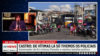 “Megaoperação no Rio de Janeiro não foi uma chacina”, avalia Renan Santos
