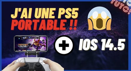 iPhone + DualSense : PS5 portable à 15 euros !