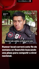 Runner local correrá este fin de semana en Guanchín buscando una plaza para competir a nivel nacional.
