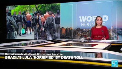 Brazil's Lula 'horrified' by death toll in Rio de Janeiro anti-gang raids
