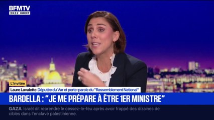 "L'union des droites c'est petit bras, il faut aller chercher encore plus loin", estime Laure Lavalette, porte-parole du RN