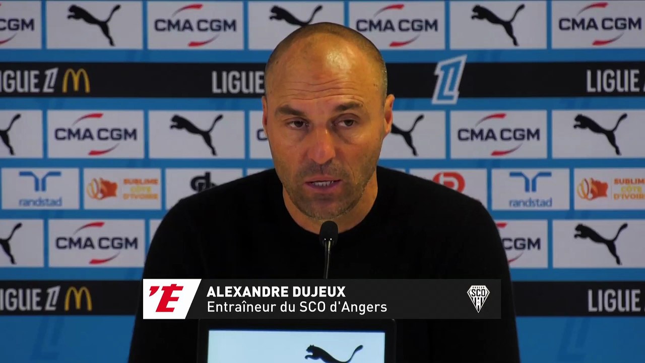 « Repartir avec zéro point aurait été très dur », Alexandre Dujeux (Angers) salue la force mentale de ses joueurs - Foot - Ligue 1 - Angers