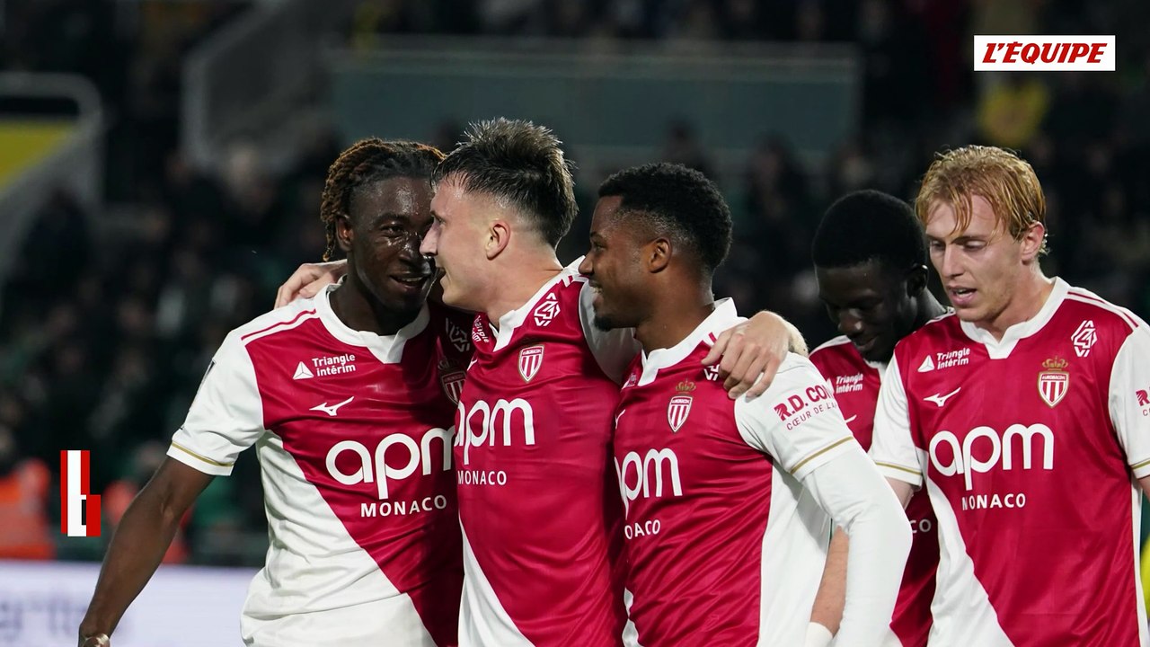 Huit buts, doublé de Golovine, Akliouche impérial : Monaco fait le spectacle à Nantes - Foot - Ligue 1