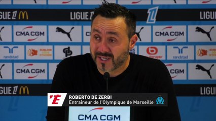 « On est tous unis dans le vestiaire », Roberto de Zerbi pas inquiet par la mauvaise passe de l’OM - Foot - Ligue 1 - OM