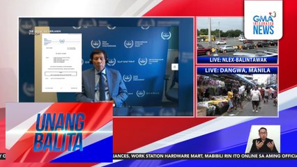 Desisyon ng ICC na may hurisdiksiyon ito sa kasong crimes against humanity ni FPRRD, inapela ng kampo ng dating pangulo | Unang Balita