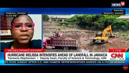 Breaking LIVE: Hurricane Melissa Strengthens – Jamaica on Full Storm Alert | N18G #News