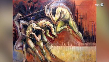 Como un acto de resistencia simbólica crean exposición “Gaza, desde el río hasta el mar nos matan”