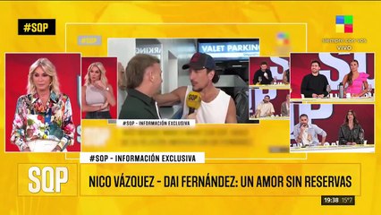 NICO VÁZQUEZ Y DAI FERNÁNDEZ YA NO SE ESCONDEN