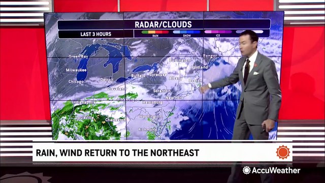 Rain, wind and coastal flooding returning to the Northeast