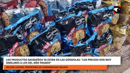 Los productos navideños ya están en las góndolas: “Los precios son similares a los del año pasado”