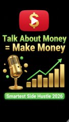 Talk About Money & Earn Money — The Smartest Side Hustle in 2026 💸🎙 #Finance2026