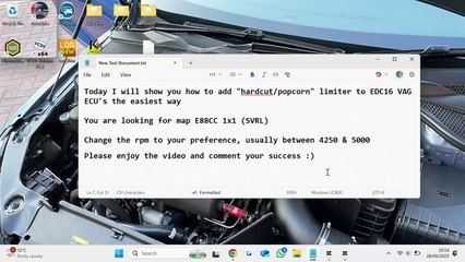 How to add hardcut_popcorn limiter to EDC16 VAG TDI ECU's 1.9_2.0 PD Remap Kess Dimsport WinOLS KTAG
