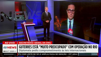 ONU: Secretário-geral diz estar "muito preocupado" com operação no Rio
