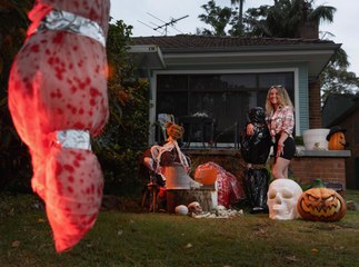 Blown Away by Halloween at Wangi Wangi. 30th October, 2025. Newcastle Herald
