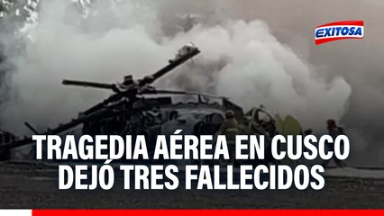 Tragedia aérea en Cusco deja tres fallecidos: Víctimas serían provenientes de Lima, señala fiscal