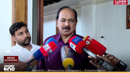 ജി ആർ അനിൽ മാധ്യമങ്ങളെ കാണുന്നു