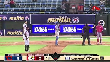 Pelotazo a Quero y se vaciaron las bancas en Maracaibo