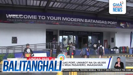 Mga pasahero sa Batangas Port, umabot na sa 68,000 simula OCt. 23; dagsa ng mga pasahero, inaasahan mamayang hapon | Balitanghali