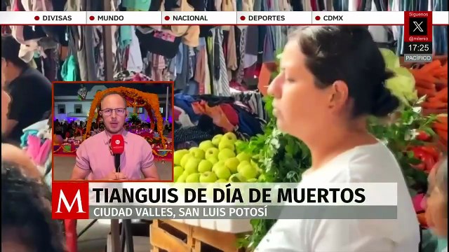 Da inicio el tianguis de Día de Muertos en Ciudad Valles, San Luis Potosí