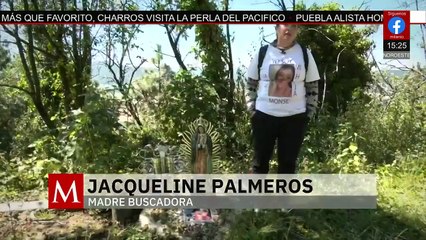 Azucena Rangel aborda la labor de una madre buscadora en el Ajusco