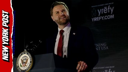 Crowd erupts in '48! 48!' chant after Vance's Turning Point USA speech