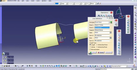 Multi section in Catia V5 _Surface design