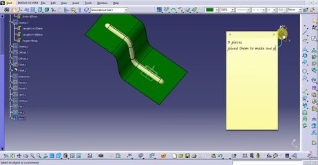 Adding Stiffener bead in Catia V5_ Surface design in Catia v5