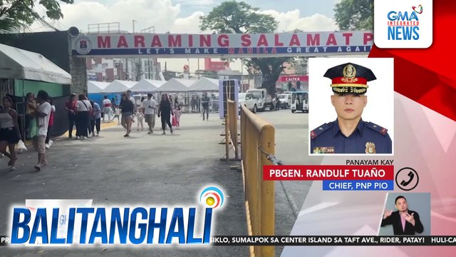 Panayam kay PBGen. Randulf Tuaño, Chief, PNP PIO | Balitanghali
