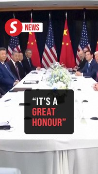 Trump and Xi sit down for talks