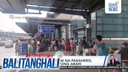 NAIA - Mahigit 1.3-M na pasahero inaasahan ngayong araw | Balitanghali