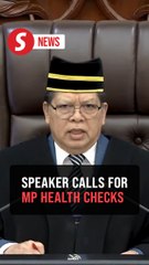 Many MPs yet to do medical check-ups, says Speaker