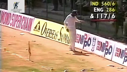 Chris Lewis 117 off 140 Balls 170 Mins 15 Fours 2 Sixes vs India 2nd Test at Chennai, Feb 1993 (CT)