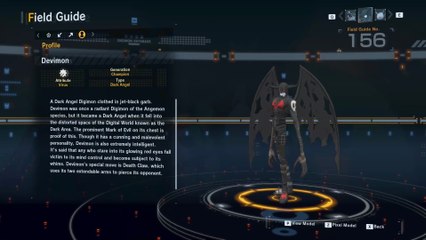 devimon all digivolution/de-digivolution/profile Digimon Story Time Stranger