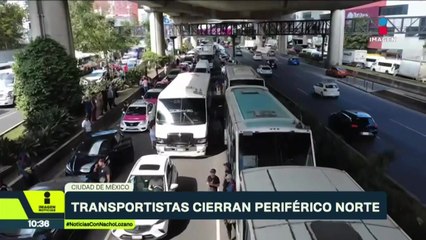 Transportistas denuncian carpetas falsas; fueron encapsulados camino a Palacio Nacional