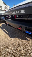 Cybertruck als Streifenwagen – Las Vegas dreht auf! #Tesla #EV #Cybertruck