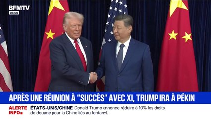 "Un plaisir de vous revoir": Donald Trump et Xi Jinping se sont rencontrés en Corée du Sud