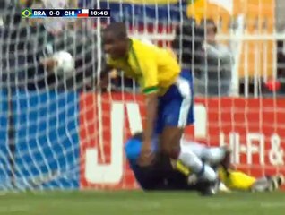 Copa do Mundo 1998  Brasil x Chile (1/8 finais) com Galvão Bueno (Globo)