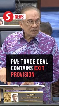 US-Malaysia trade deal includes exit clause, PM tells Dewan Rakyat