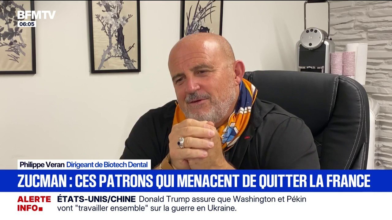 "Je vendrais et je partirais": ces patrons qui menacent de quitter la France en cas d'application de la taxe Zucman