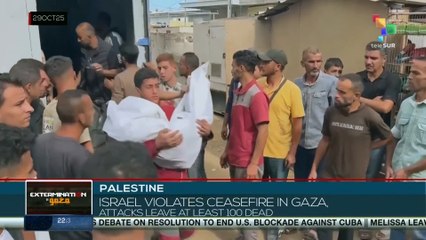 PALESTINE Israel leaves at least 100 dead in Gaza