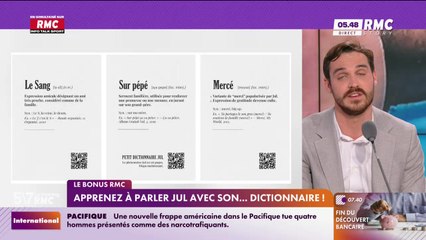 Le bonus RMC : Apprenez à parler Jul avec son... dictionnaire ! - 30/10
