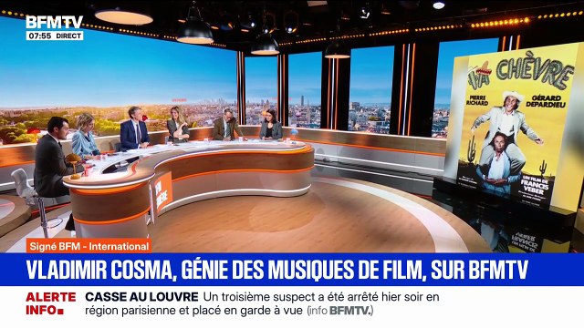 Trouver une couleur instrumentale pour chaque film : BFMTV à la rencontre du compositeur de musiques de films Vladimir Cosma