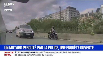"Je n'arrive pas à expliquer cette action": percuté par un véhicule de police, ce motard porte plainte pour tentative de meurtre
